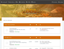 Tablet Screenshot of forum.mybbq.net